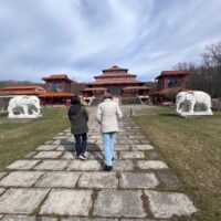 Post-retreat visit to Chuang Yen Monastery.